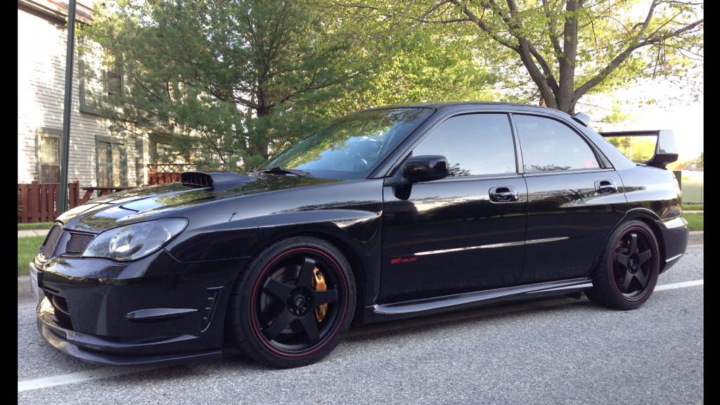 photo 1 Subaru Impreza custom wheels Enkei P45F 18x8.0, ET , tire size 235/40 R18. x ET