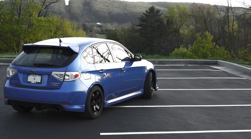 photo 2 Subaru Impreza WRX custom wheels Rota Grid 17x9.0, ET +42, tire size 245/40 R17. x ET
