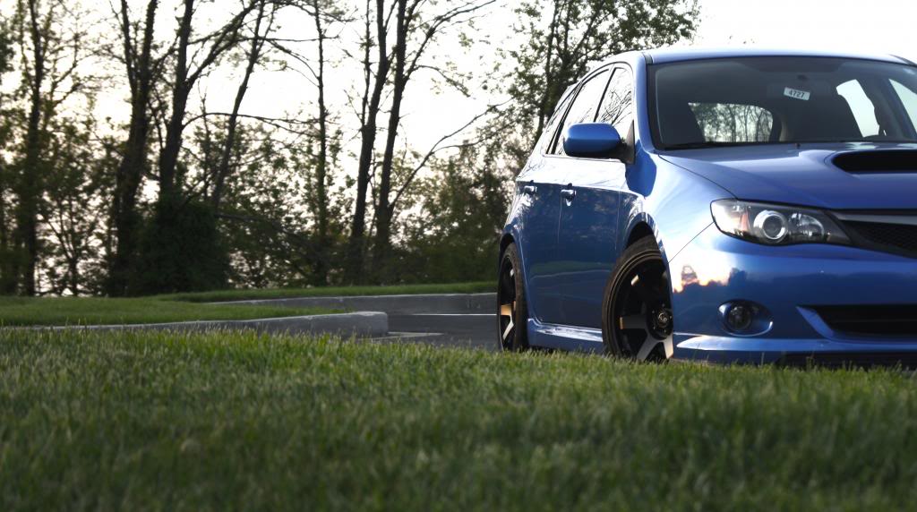 photo 1 Subaru Impreza WRX custom wheels Rota Grid 17x9.0, ET +42, tire size 245/40 R17. x ET
