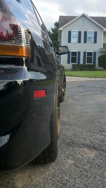 photo 4 Mitsubishi Lancer Evolution custom wheels Rota P-45R 18x9.5, ET +20, tire size 245/40 R18. x ET