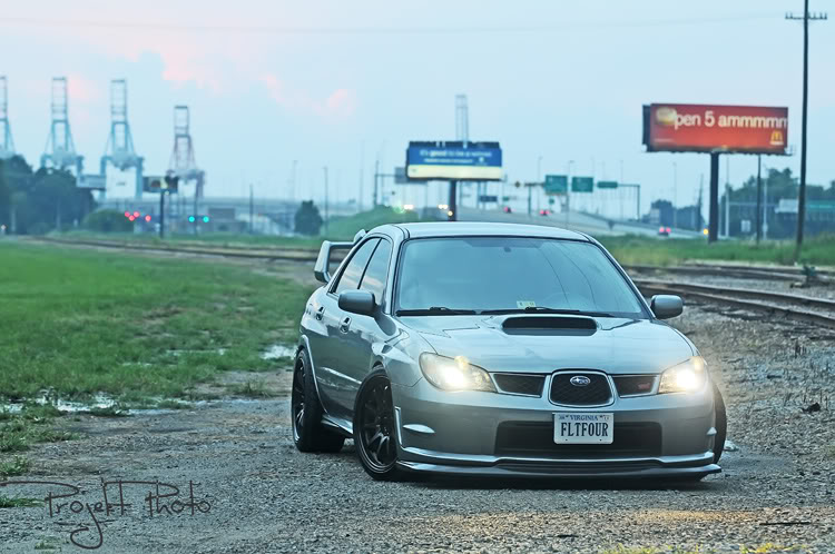 photo 2 Subaru Impreza custom wheels Rota  18x9.5, ET +35, tire size 245/35 R18. x ET 