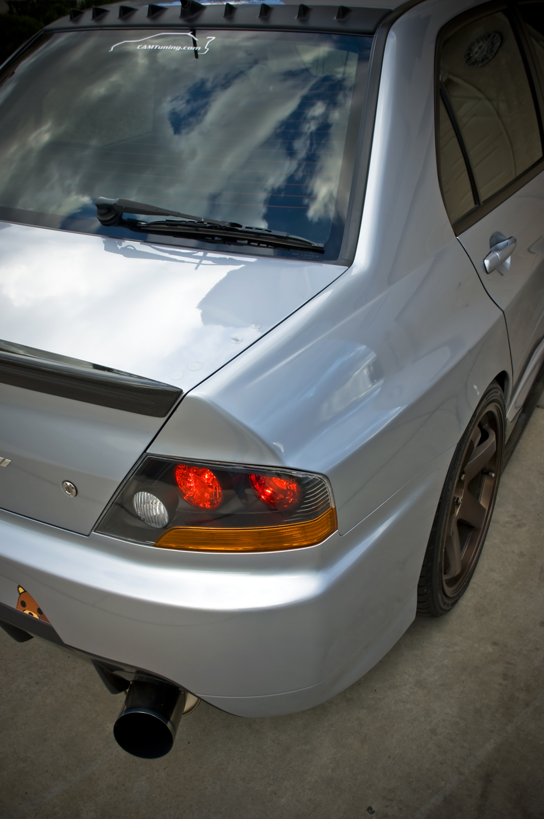 photo 9 Mitsubishi Lancer Evolution custom wheels Rota P-45R 18x9.5, ET +22, tire size 255/35 R18. 18x9.5 ET+30