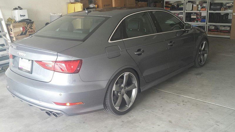 photo 1 Audi S3 custom wheels 19x9.0, ET +52, tire size 255/35 R19. x ET