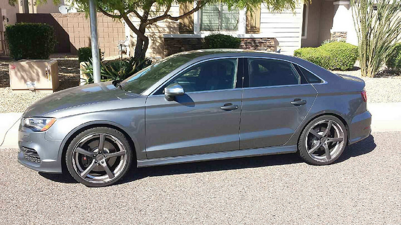 photo 4 Audi S3 custom wheels 19x8.5, ET +45, tire size 245/35 R19. x ET