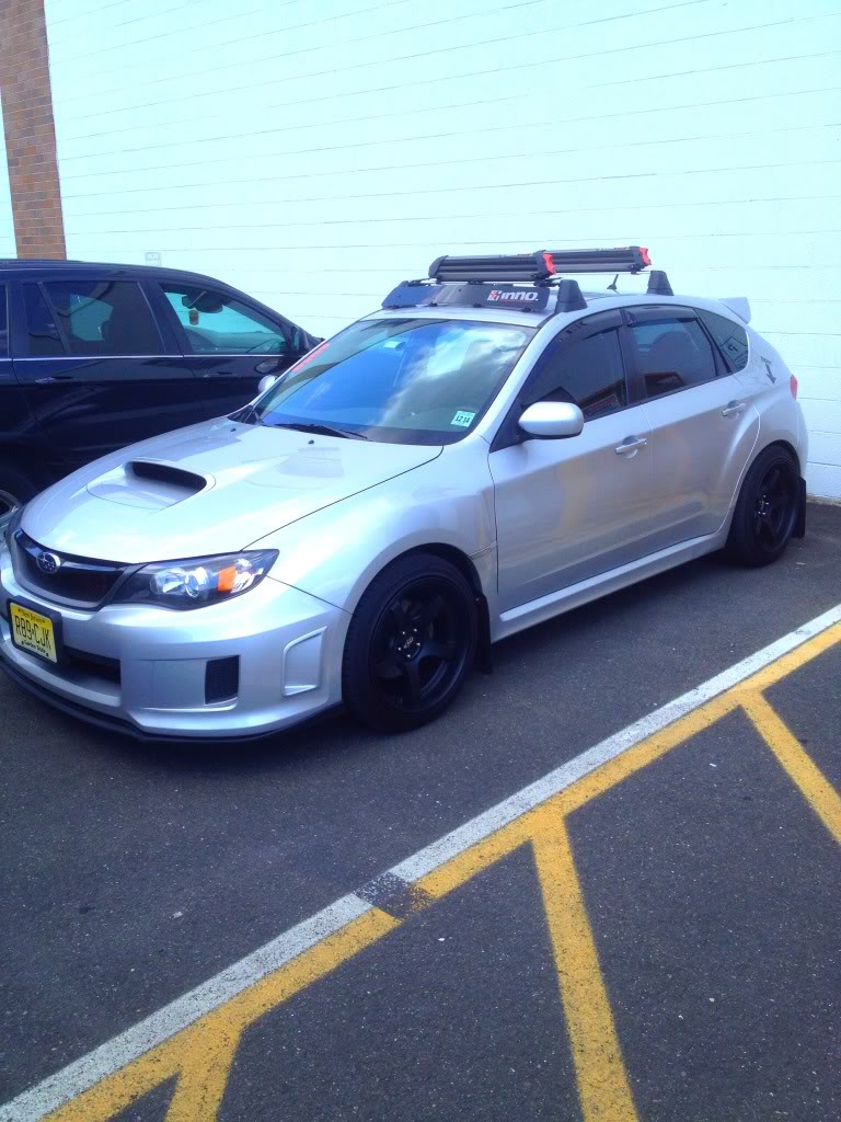 photo 3 Subaru Impreza WRX custom wheels 18x10.0, ET +30, tire size 245/40 R18. x ET