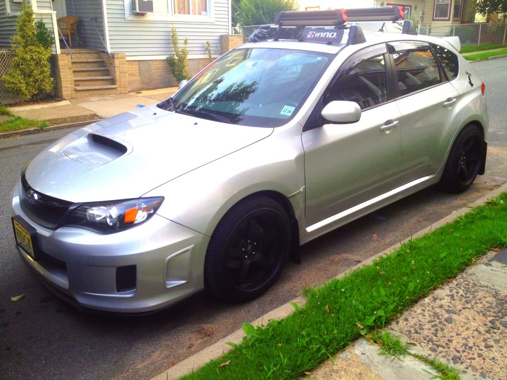 photo 2 Subaru Impreza WRX custom wheels 18x10.0, ET +30, tire size 245/40 R18. x ET