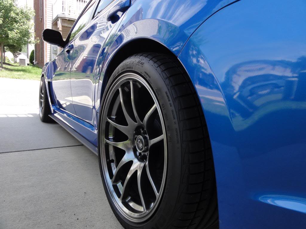 photo 1 Subaru Impreza WRX custom wheels Rota Torque 18x9.5, ET +35, tire size X R18. x ET