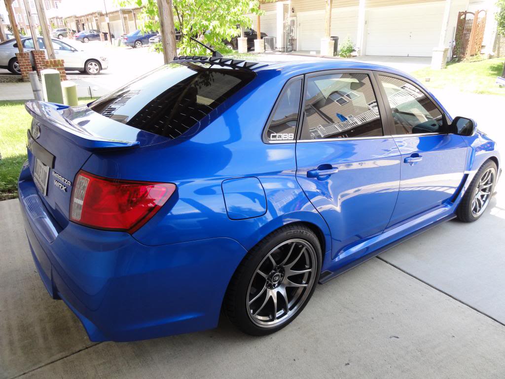 photo 4 Subaru Impreza WRX custom wheels Rota Torque 18x9.5, ET +35, tire size X R18. x ET