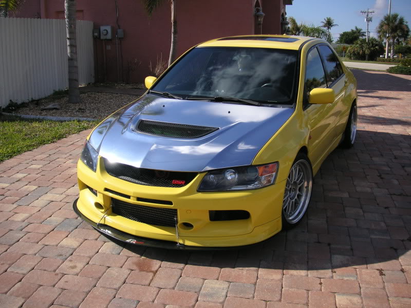 photo 1 Mitsubishi Lancer Evolution custom wheels Enkei RPF1 Type RC 18x9.0, ET +15, tire size 245/35 R18. 18x9.0 ET+18