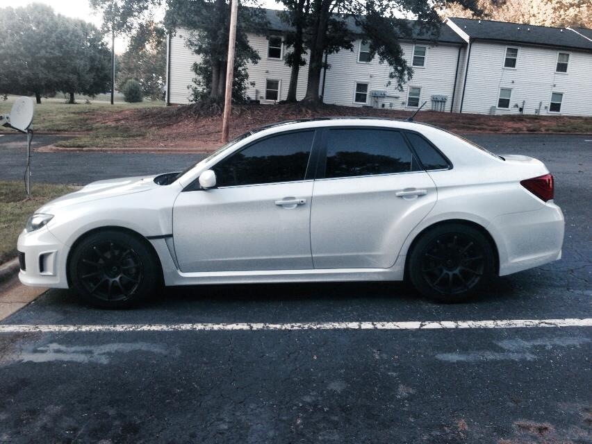 photo 1 Subaru Impreza WRX custom wheels Rota G-Force 18x9.5, ET +35, tire size 245/45 R18. x ET
