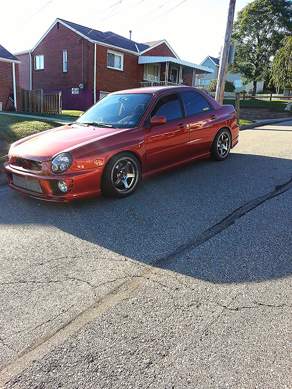 photo 1 Subaru Impreza custom wheels Rota RT5 17x9.0, ET +42, tire size X R17. x ET 