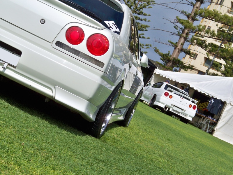 photo 3 Nissan R31-R34 Skyline 4dr custom wheels Origin DNA-01 17x9.0, ET +3, tire size 215/45 R17. 17x9.5 ET+15 235/45 R17