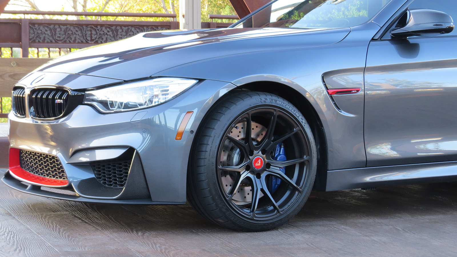 photo 4 BMW M4 custom wheels Vorsteiner 19x9.5, ET , tire size X R19. 19x10.5 ET