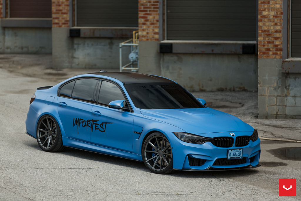 photo 6 BMW M3 custom wheels Vossen VFS-1 20x9.0, ET , tire size X R20. 20x10.5 ET