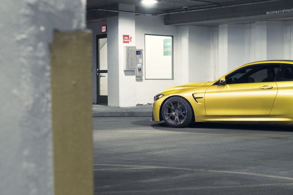 photo 4 BMW M4 custom wheels Velos S3 19x10.0, ET , tire size X R19. 19x11.0 ET