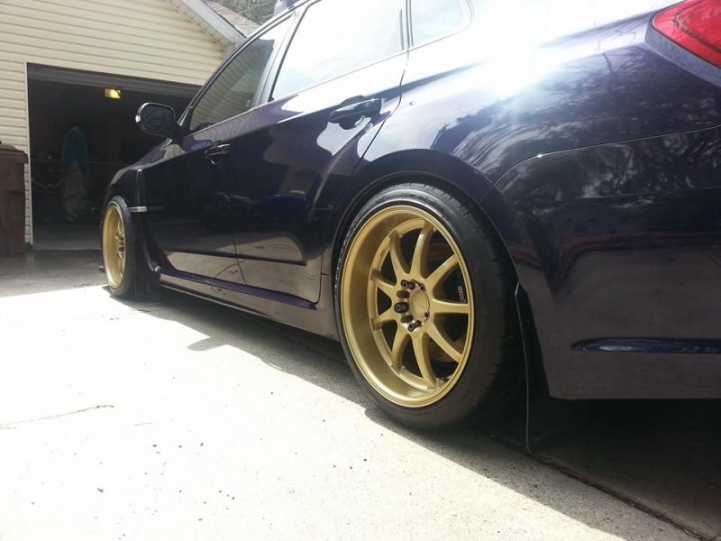 photo 3 Subaru Impreza WRX custom wheels Rota 18x9.5, ET , tire size 255/35 R18. x ET