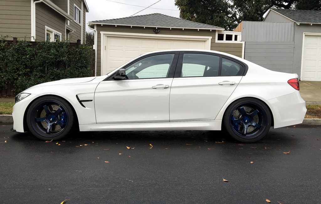 photo 1 BMW M3 custom wheels Advan Racing GT Premium 19x9.0, ET +20, tire size 265/35 R19. 19x10.0 ET+32 285/35 R19