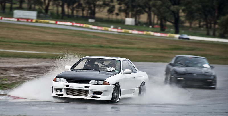 photo 2 Nissan R31-R34 Skyline 2dr custom wheels Rays Engineering Volk Racing GT-7 17x8.0, ET +10, tire size 215/45 R17. 17x9.0 ET+16 235/45 R17