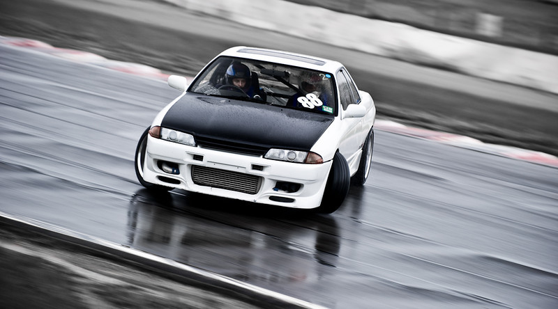 photo 3 Nissan R31-R34 Skyline 2dr custom wheels Rays Engineering Volk Racing GT-7 17x8.0, ET +10, tire size 215/45 R17. 17x9.0 ET+16 235/45 R17