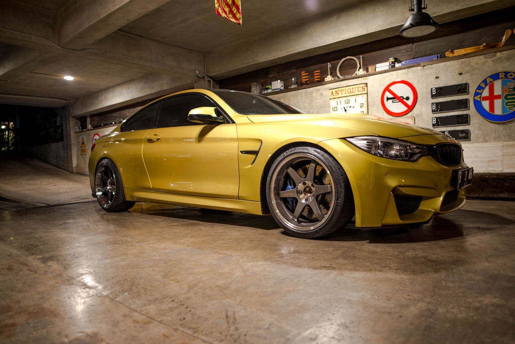 photo 2 BMW M4 custom wheels Volk TE37 SL 19x9.5, ET +21, tire size X R19. 19x10.5 ET+22