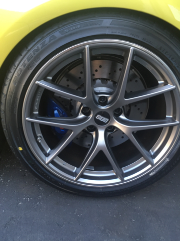 photo 2 BMW M4 custom wheels BBS FI-R 19x, ET , tire size 265/35 R19. x ET 285/35 R