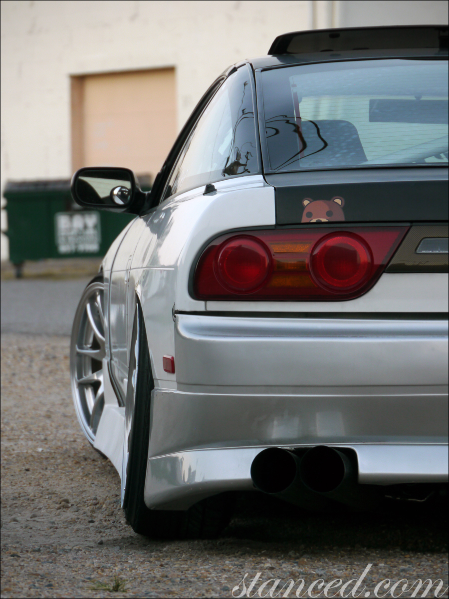 photo 4 Nissan S13 custom wheels Work Emotion CR-Kai 18x9.5, ET +12, tire size 215/35 R18. x ET 225/40 R