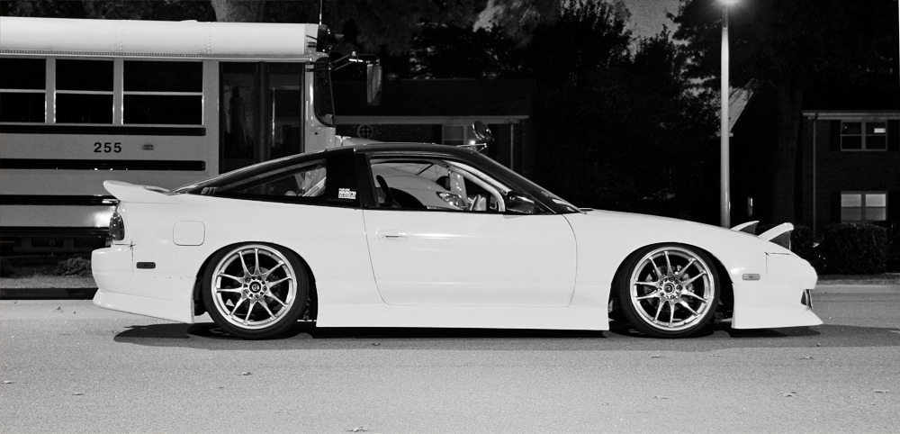 photo 8 Nissan S13 custom wheels Work Emotion CR-Kai 18x9.5, ET +12, tire size 215/35 R18. x ET 225/40 R