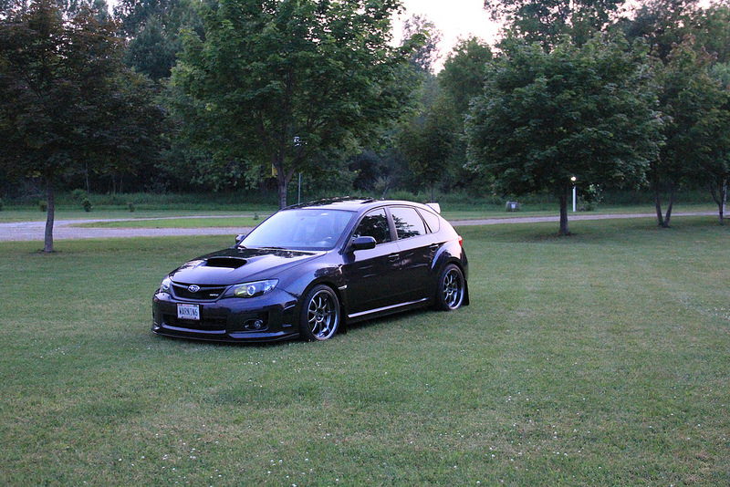 photo 2 Subaru Impreza WRX custom wheels Rota P1R 18x, ET , tire size 255/35 R18. x ET 