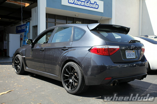 photo 2 Subaru Impreza WRX custom wheels Rota SS10 18x9.5, ET +38, tire size 255/35 R18. x ET 