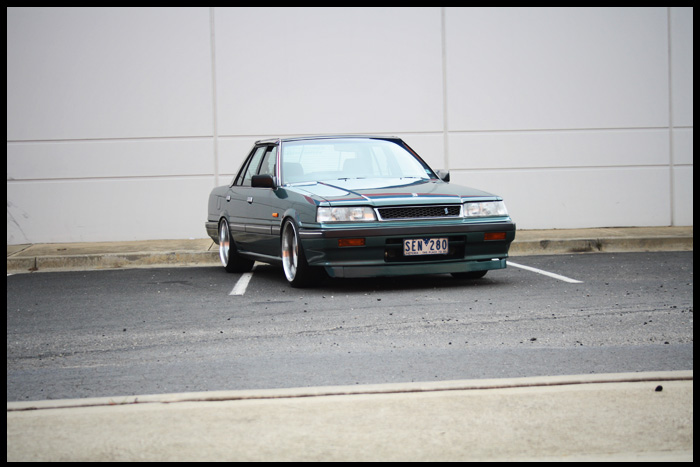 photo 6 Nissan R31-R34 Skyline 2dr custom wheels Work Euroline DH 18x9.0, ET +17, tire size 225/40 R18. 18x10.0 ET+23 235/40 R18