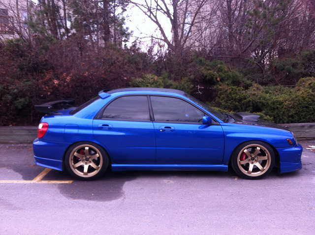 photo 2 Subaru Impreza WRX custom wheels Rota 18x9.5, ET , tire size X R18. x ET
