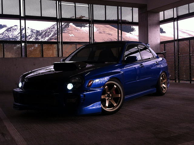 photo 1 Subaru Impreza WRX custom wheels Rota 18x9.5, ET , tire size X R18. x ET