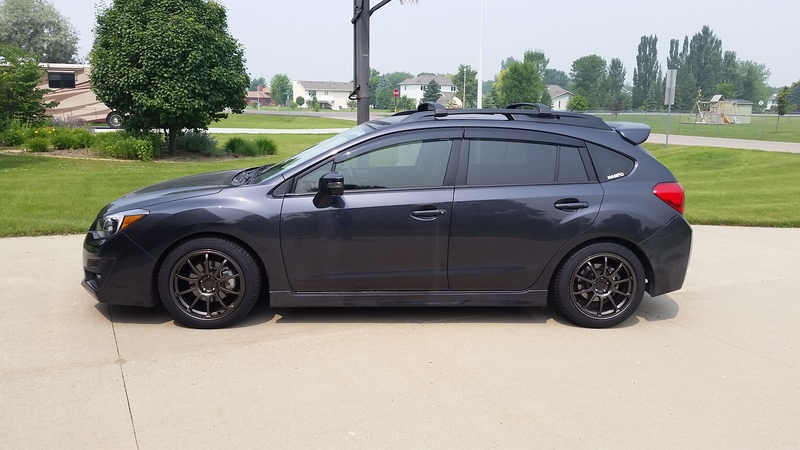 photo 1 Subaru Impreza custom wheels Rota G-Force 17x8.0, ET , tire size 225/45 R17. x ET 