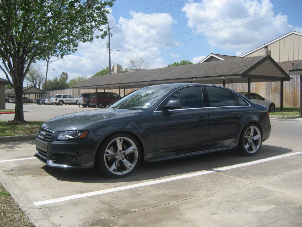 photo 1 Audi A4 custom wheels Meteorgrau Perleffekt 19x8.5, ET +32, tire size 245/35 R19. x ET