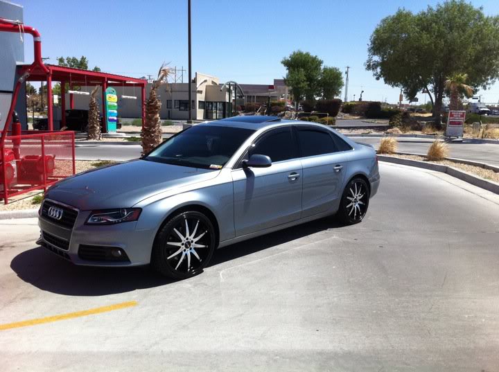 photo 1 Audi A4 custom wheels HELO HE851 20x, ET , tire size 245/30 R20. x ET 