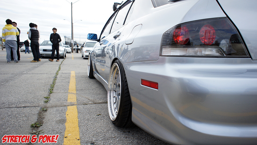 photo 2 Mitsubishi Lancer Evolution custom wheels BBS LM 18x9.0, ET +5, tire size 215/35 R18. x ET