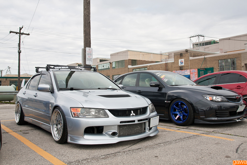 photo 8 Mitsubishi Lancer Evolution custom wheels BBS LM 18x9.0, ET +5, tire size 215/35 R18. x ET