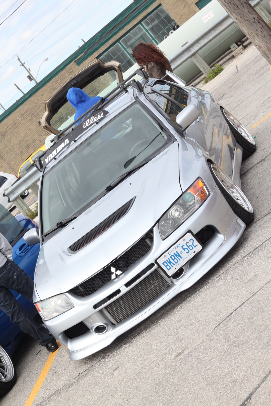 photo 15 Mitsubishi Lancer Evolution custom wheels BBS LM 18x9.0, ET +5, tire size 215/35 R18. x ET