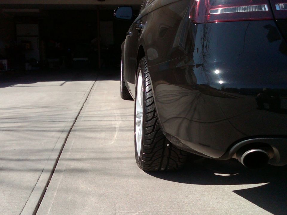 photo 3 Audi A4 custom wheels   18x8.0, ET +35, tire size 245/40 R18. 18x8.0 ET+29