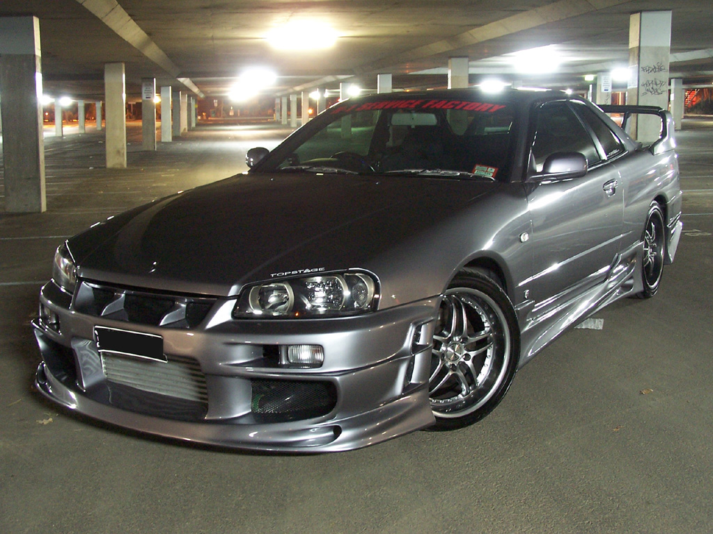 photo 3 Nissan R31-R34 Skyline 2dr custom wheels GMax  18x8.5, ET +37, tire size 245/40 R18. 18x9.5 ET+42 275/35 R18
