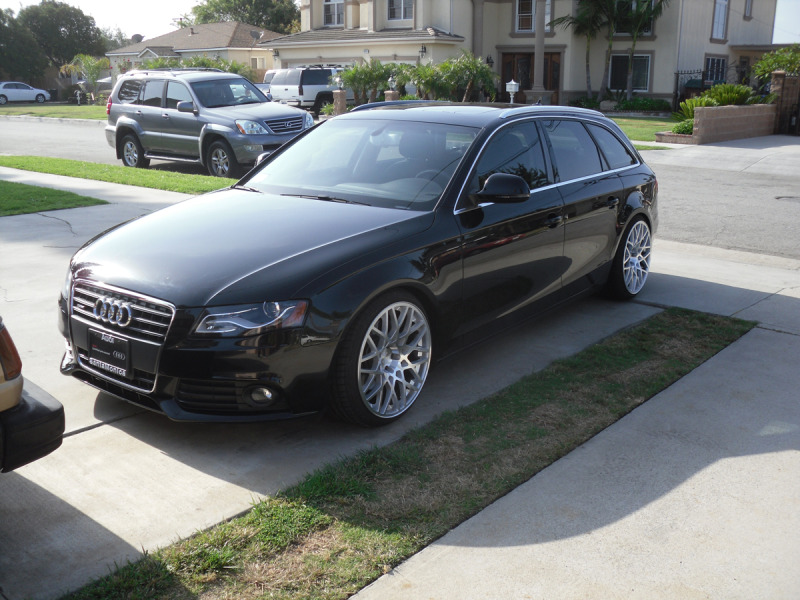photo 1 Audi A4 custom wheels Rotiform BLQ Cast 19x9.5, ET +25, tire size 225/35 R19. x ET