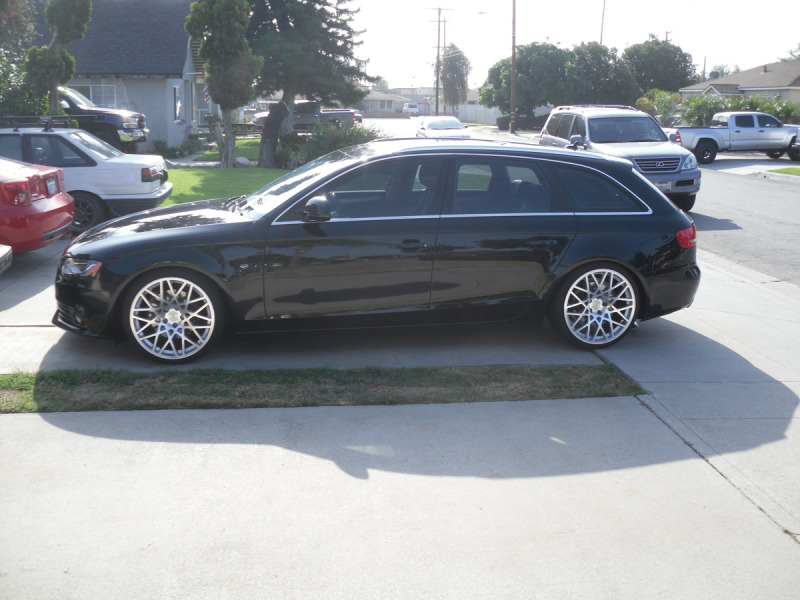 photo 5 Audi A4 custom wheels Rotiform BLQ Cast 19x9.5, ET +25, tire size 225/35 R19. x ET