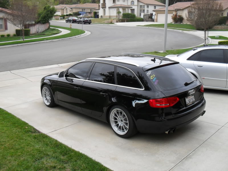 photo 1 Audi A4 custom wheels Enkei NT03 18x9.5, ET +37, tire size 245/40 R18. 18x9.5 ET+35