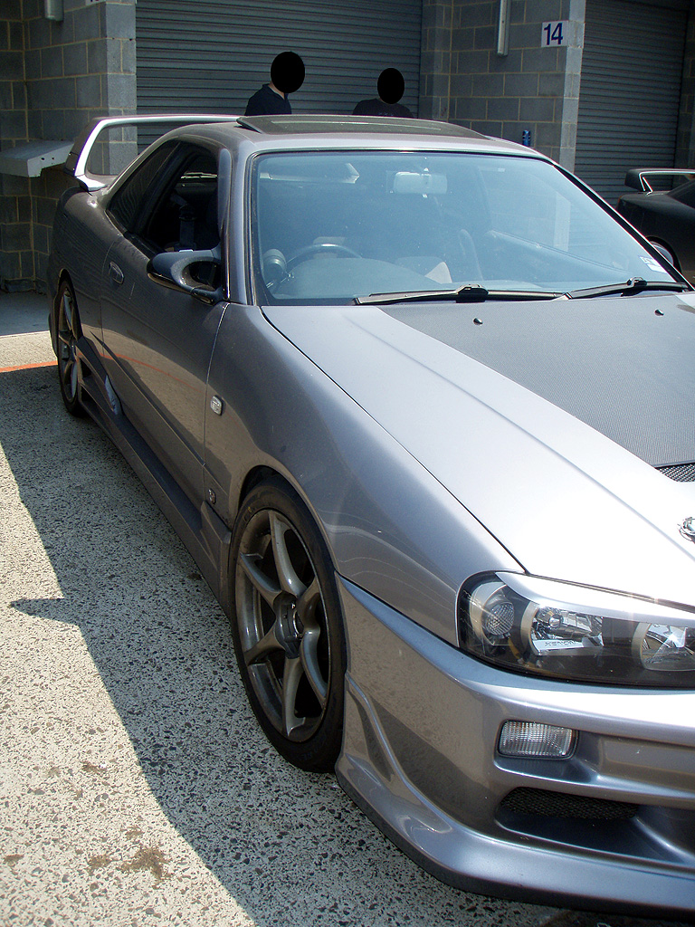photo 3 Nissan R31-R34 Skyline 2dr custom wheels Nissan R34 GTR 18x9.0, ET +30, tire size 245/40 R18. x ET 265/35 R
