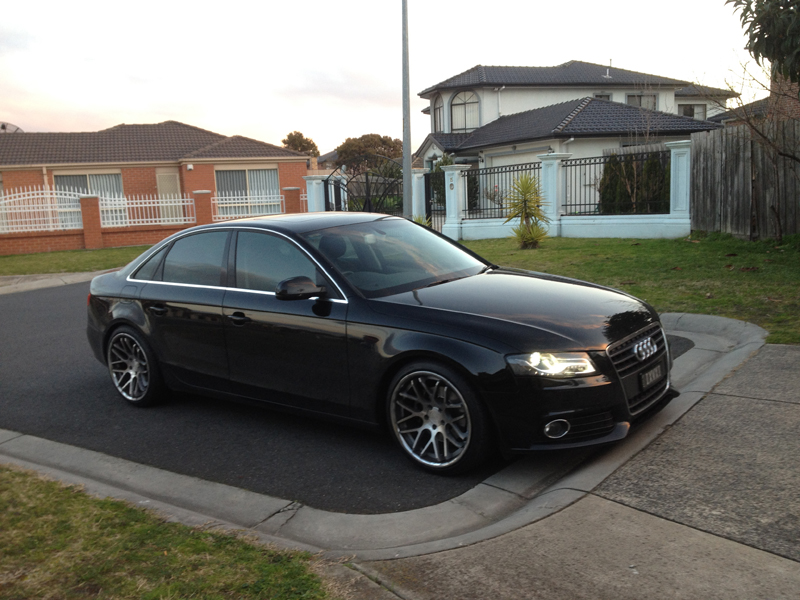 photo 1 Audi A4 custom wheels Vertini Magic Concave 19x9.5, ET +45, tire size 245/35 R19. x ET 