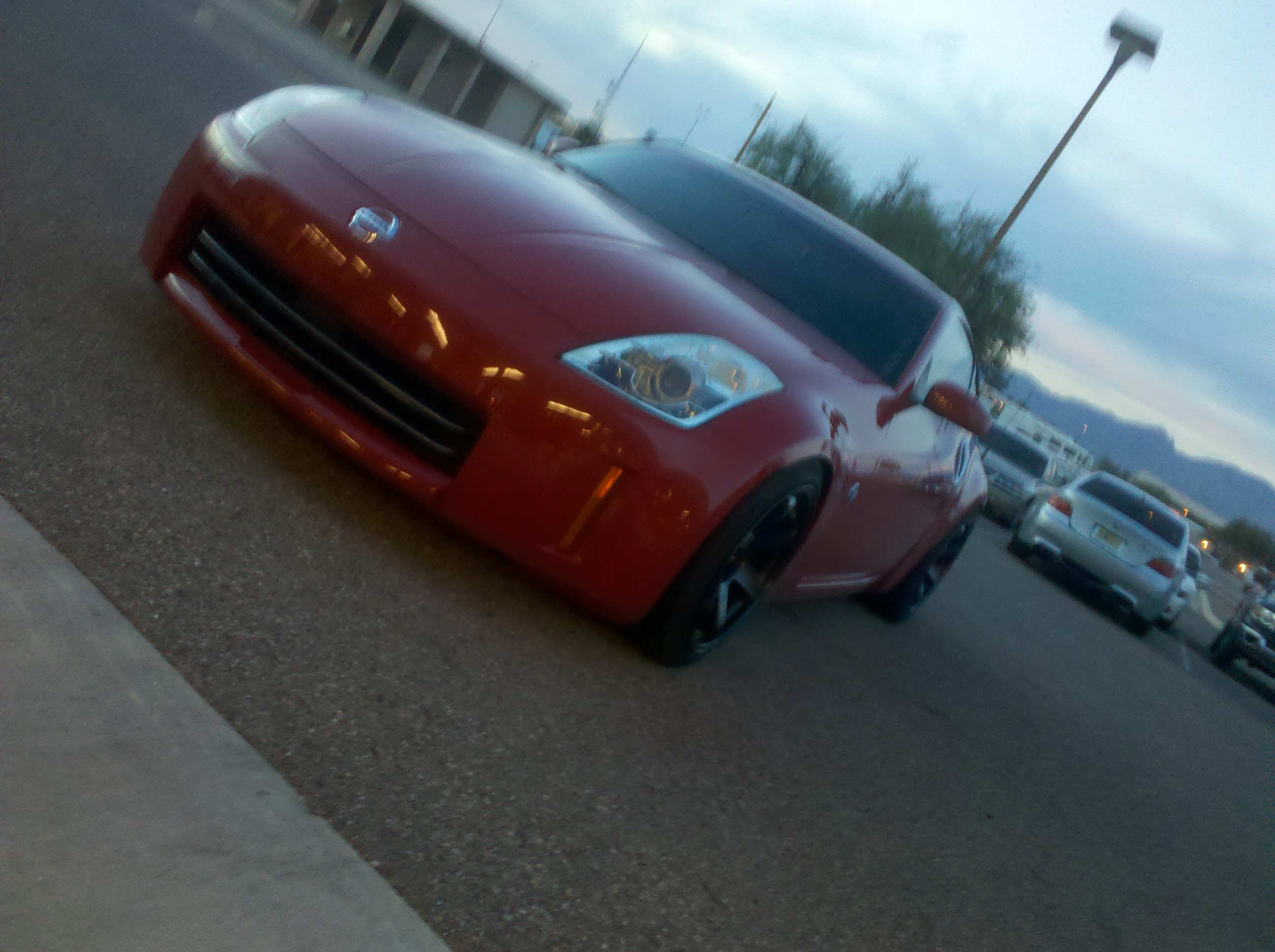 photo 1 Nissan 350Z custom wheels Rota Grid 18x9.5, ET +20, tire size 225/45 R18. x ET 245/45 R
