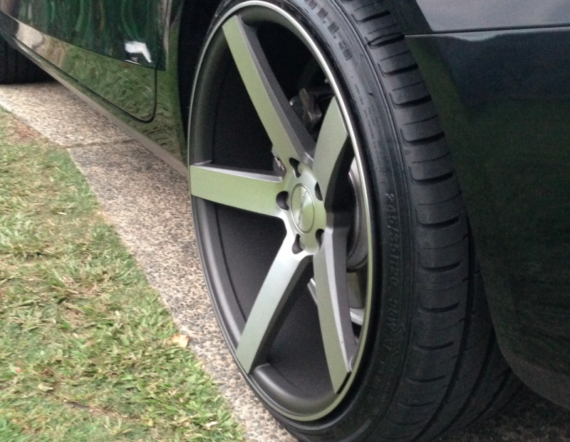 photo 1 Audi A4 custom wheels Vossen CV3 20x10.0, ET +35, tire size X R20. x ET