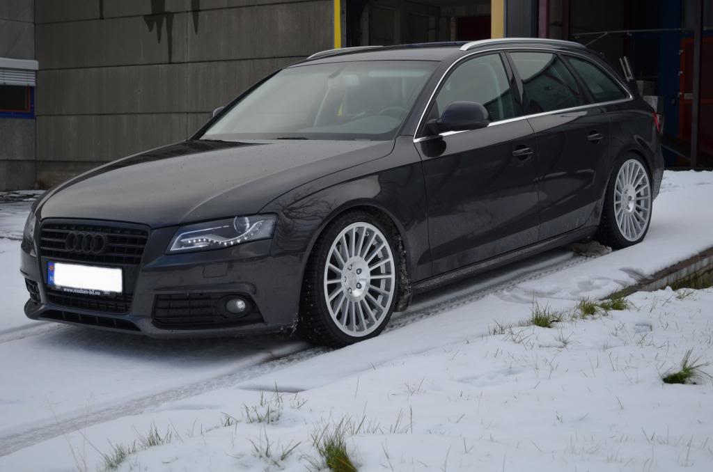 photo 1 Audi A4 custom wheels Rotiform IND 19x8.5, ET +45, tire size 235/35 R19. x ET