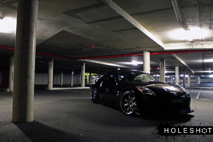 photo 8 Nissan 350Z custom wheels Rays Gram Light 57s Pro 19x9.0, ET -7, tire size 235/35 R19. 19x10.0 ET-5 245/35 R19