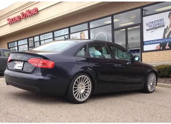 photo 1 Audi A4 custom wheels Rotiform IND 19x8.5, ET +45, tire size 245/35 R19. x ET 
